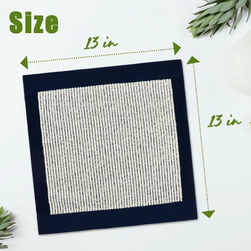 Miniatura 2 de Cleanbear Paños de Lavado Paquete de 12 Toallitas para tu Cara y Cuerpo, Toallas de Baño para Ducharse, Juego de Toallitas Grandes de 13" x 13