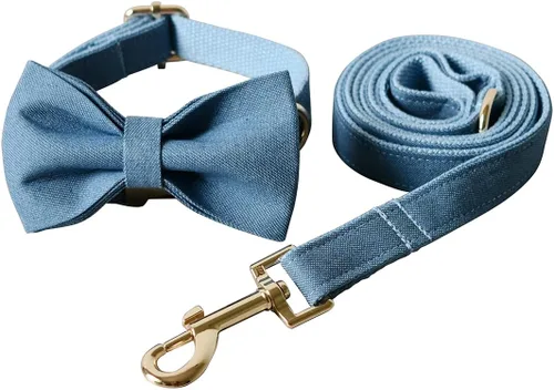 Miniatura 4 de Collares personalizados para cachorros, mascotas pequeñas, medianas y grandes con nombre y número de teléfono grabados (S, azul)