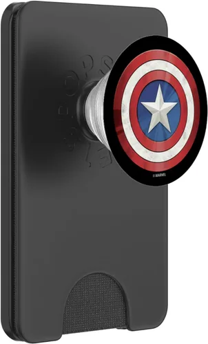 Miniatura 7 de Marvel Captain America Shiny Shield Icon - PopSockets Grip and Stand for Phones and Tablets