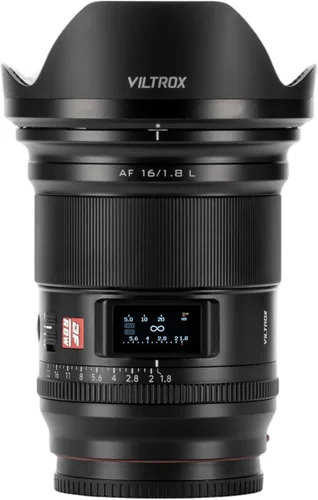 Miniatura 8 de VILTROX AF 16mm F1.8 Z Lente de Fotograma Completo para Montura Nikon Z, AF 16mm F/1.8 Z con Pantalla LCD Integrada, Lente Gran Angular para Montura