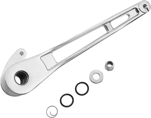 TCMT Palanca de Brazo de Freno Cromado Compatible con Harley Touring 2014-2025 Road King Street Glide Road Glide Electra Glide Ultra Limited Tri