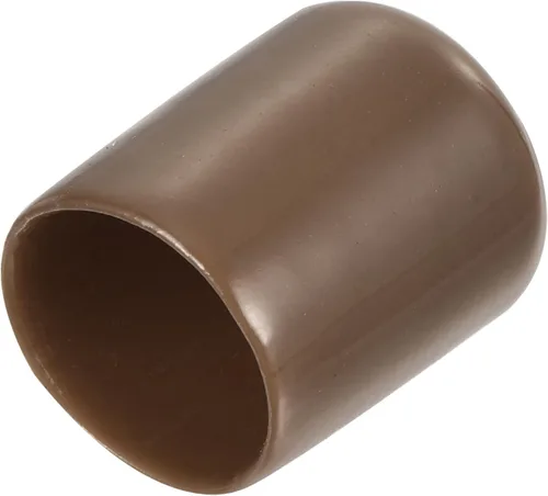 Miniatura 45 de uxcell 25 tapas de goma de 0.787 in de vinilo de identificación redonda tapa tapa de rosca de tornillo protectores negro