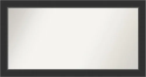 Miniatura 375 de Amanti Art Espejo personalizado, espejo de baño negro Astor, espejo de pared o espejo de tocador de baño sobre el fregadero (25 x 25 pulgadas)