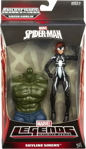 Miniatura 2 de Marvel The Amazing Spider-Man 2 Marvel Legends Infinite Series Skyline Sirens Figura de acción Spider-Girl, 6 pulgadas