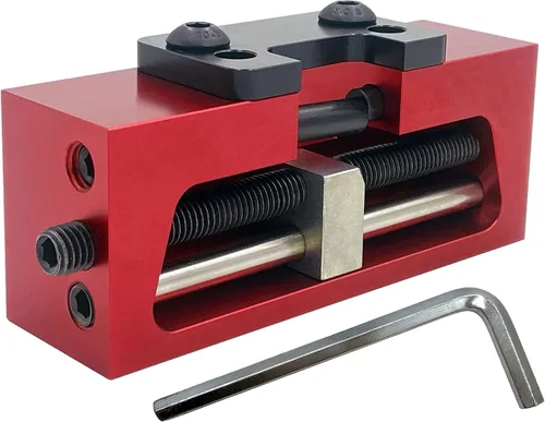 Herramienta universal de empuje de vista de pistola para Glock 1911 Sig Springfield y otros pistola para mira delantera o trasera Rojo