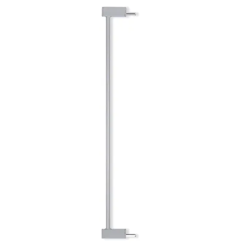 Miniatura 13 de BABELIO Extensión de puerta de metal para bebés con patrón de madera, puerta extra ancha para mascotas de 2.75 pulgadas para escaleras y puertas