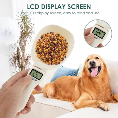 Miniatura 3 de Cuchara medidora digital, cuchara medidora electrónica 4 en 1 con pantalla LED y mango extraíble, báscula de alimentos para hornear, báscula