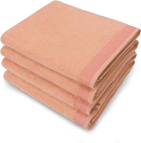 Miniatura 17 de Kaufman - Toallas de baño de terciopelo de color sólido, toalla de playa, toalla de piscina, 100% algodón, 30 x 60 pulgadas, toalla absorbente