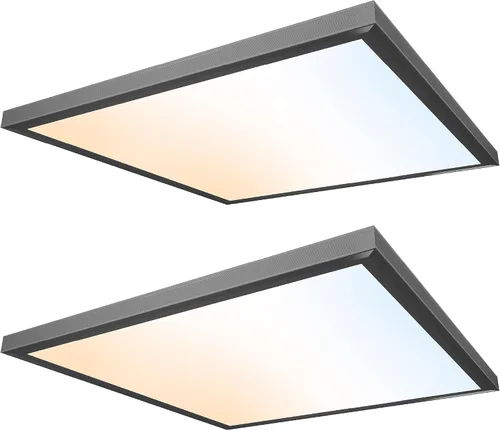 Miniatura 13 de Panel de Luz de Techo de Montaje en Superficie Ultralux de 1x4 pies – Delgado, Iluminado por los Bordes, Panel Plano de Montaje al Ras para Cocina