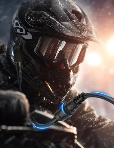 Miniatura 5 de Mellbree Cable de calefacción con protector, cable de protector térmico para casco de moto de nieve, cable eléctrico de reemplazo con gancho