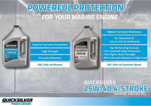 Miniatura 3 de Quicksilver de Mercury Marine Aceite de Motor Marino 25W-40