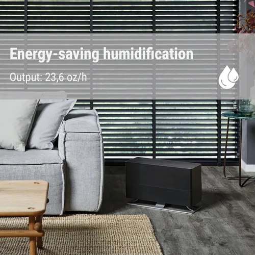 Miniatura 4 de Stadler Form humidificador Oskar grande, humidificador de ahorro de energía para habitaciones de hasta 1077 pies cuadrados, evaporador con apagado