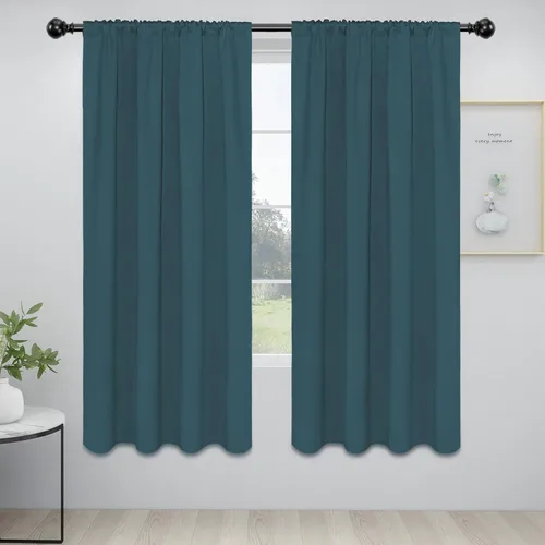 Miniatura 84 de Easy-Going - Cortinas opacas con bolsillo para varilla para el dormitorio, cortinas para ventanas que oscurecen la habitación o la sala de estar