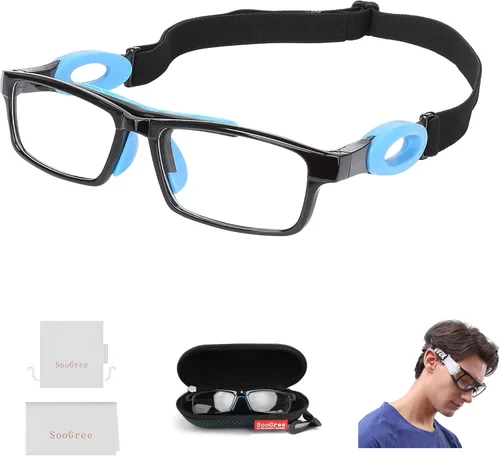 Miniatura 12 de SooGree Sports Goggles Racquetball Glassess Basketball Football Soccer Goggles for Men & Women Adjustable Strap