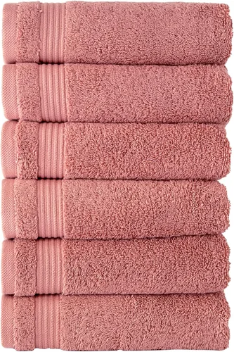 Miniatura 33 de Classic Turkish Towels CTT - Juego de 12 paños de primera calidad, 100% algodón turco, altamente absorbentes y de secado rápido, toallas faciales