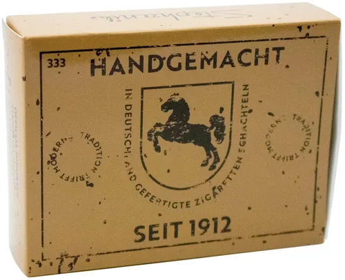 Miniatura 7 de Hecho en Alemania Caja de cigarrillos niquelado (18 100s) con bandas elásticas (Floral victoriano)
