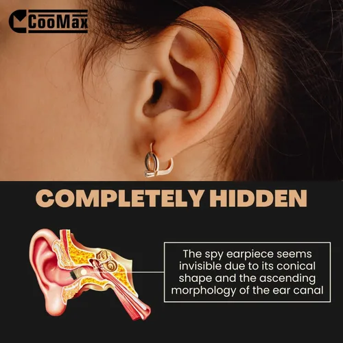 Miniatura 3 de Auricular Espía Mini Oculto Inalámbrico, Micrófono, Detección