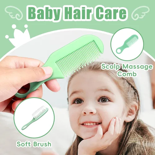 Miniatura 3 de Qunlions life Kit de aseo para bebés para niños y niñas, seguridad para recién nacidos, juego de aseo esencial para guardería, regalo para padres