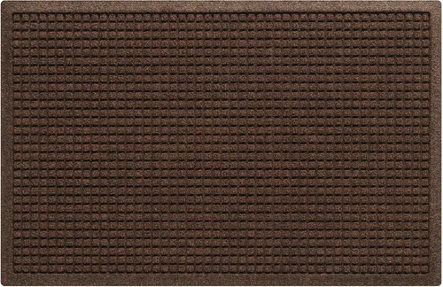WaterHog - Tapete con respaldo de goma para interiores y exteriores, protección antideslizante para puerta delantera, vestíbulo, porche, garaje,