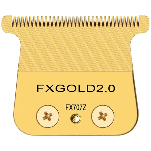 FXGOLD 2.0 - Cuchilla de repuesto para todas las recortadoras BaBylissPRO FX787 y FX726, cuchillas de repuesto DLC ultra precisas compatibles con