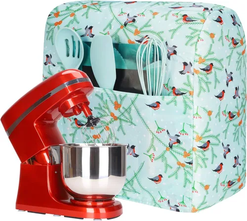 Miniatura 13 de Funda para batidora de cocina Kitchen Aid compatible con batidoras de 6 a 8 cuartos de galón Kitchen Aid/Hamilton de pie/cabeza inclinable
