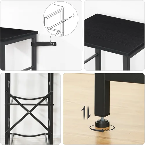 Miniatura 6 de HOOBRO Soporte para garrafones de agua, soporte para botellas de agua, estante para garrafones de agua de 5 galones, estante de almacenamiento