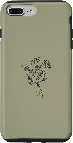 Miniatura 12 de Funda para iPhone 12 mini Wildlfower Floral Flower Khaki