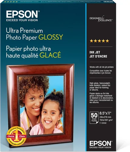 Miniatura 5 de Epson Expression Premium XP-7100 Impresora fotográfica inalámbrica a color con ADF, escáner y copiadora, negro, papel fotográfico pequeño y ultra