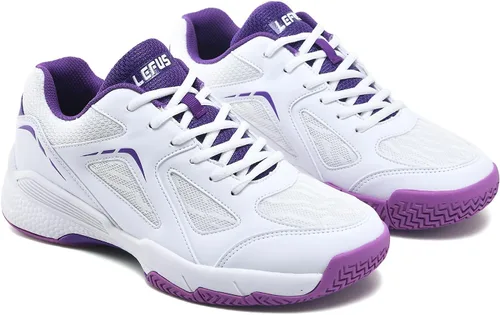 Miniatura 3 de LEFUS AMZ-P601 - Zapatos de pickleball para mujer, antideslizantes, acolchados, antitorque, transpirables
