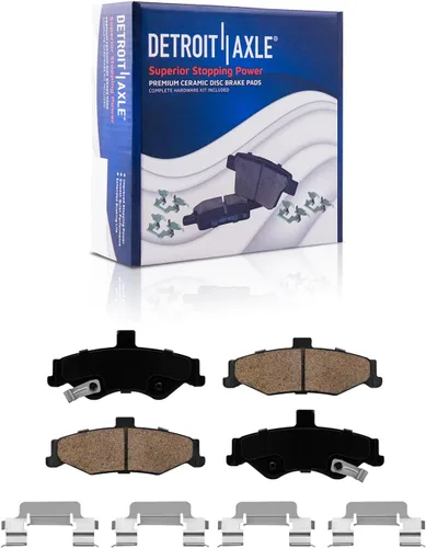 Miniatura 91 de Detroit Axle - Pastillas de freno traseras para Kia Sportage 2017-2022, Hyundai Tucson 2016-2021, pastillas de freno de cerámica 2018 2019 2020