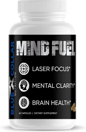 Mind Fuel - Suplementos cerebrales para la memoria y la concentración, aumentan la salud del cerebro y la claridad mental, suplemento