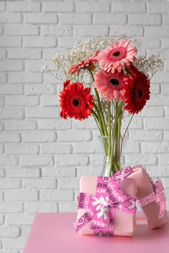 Miniatura 3 de Threetols 2 rollos de cintas de 10 yardas con alambre para concientización sobre el cáncer de mama, cinta de concientización de leopardo rosa
