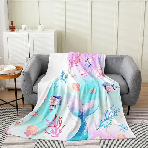 Miniatura 16 de Erosebridal Hammerhead Shark Flannel Blanket 40x50 Marine Life Fuzzy Plush Throw for Sofa Couch Hammerhead Shark Lover Gifts Ocean Sealife Fleece
