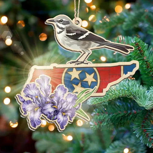 Miniatura 12 de FLAGWIX Regalos de Navidad de Puerto Rico para mujeres y hombres, adornos de madera 2025 para decoración de árboles, adorno de Navidad de Puerto
