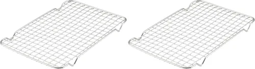 Hestan Provisions OvenBond - Estante de refrigeración de acero inoxidable de 9 x 12.5 pulgadas (paquete de 2)