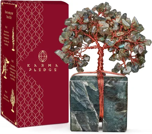Miniatura 30 de Conjunto de árbol de cristal de 12 regalos únicos de cumpleaños para mujeres, hermana, mamá, decoración de oficina en el hogar, decoración de Juego