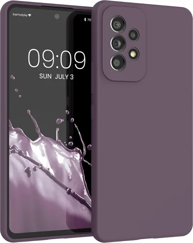 Miniatura 155 de kwmobile Funda Compatible con Samsung Galaxy A14 5G - Funda de teléfono de TPU y silicona con acabado suave - Verde Lima