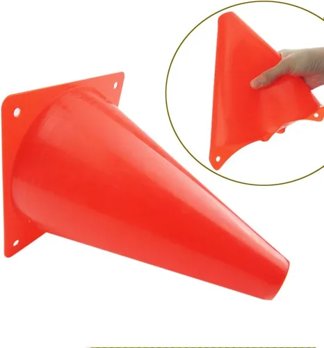 Miniatura 3 de Mirepty Conos de Tráfico de Plástico de 7 Pulgadas Marcador de Agilidad para Entrenamiento Deportivo para Fútbol, Patinaje, Fútbol Americano
