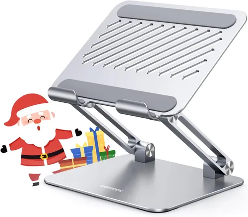 Miniatura 9 de UGREEN - Soporte para tableta para escritorio con doble varilla de aluminio, soporte ajustable de múltiples ángulos, accesorios para el hogar