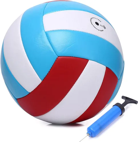 Miniatura 9 de ABAJI Pelota oficial de voleibol más gruesa de poliuretano impermeable antiexplosión 15+ años para niños y niñas, juego de entrenamiento