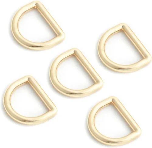 Miniatura 21 de Ganchos giratorios de metal con anillos en D y hebillas deslizantes para bolso arcoíris Tri-Glides..