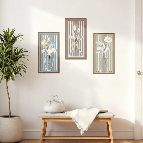 Miniatura 6 de BINCUE Arte de pared de la Biblia de Jesús, versículo bíblico, decoración de pared de madera, escritura moderna para sala de estar, dormitorio