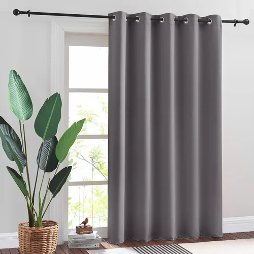 Miniatura 11 de RYB HOME - Cortinas opacas para patio - Cortinas con ojales sólidos, paneles de ventana grandes, eficiencia energética, cortinas de privacidad