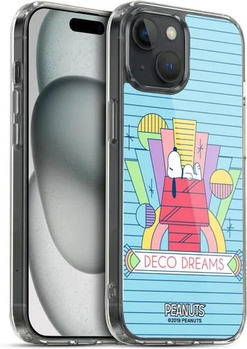 Miniatura 22 de Head Case Designs Snoopy Deco Dreams - Funda de gel suave con licencia oficial de Peanuts Blue Pattern compatible con Apple iPhone 7 Plus/iPhone 8