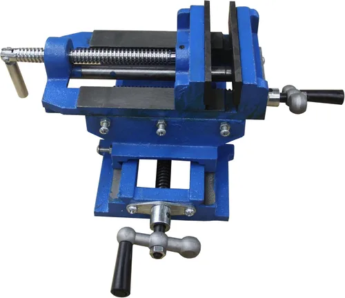 Miniatura 2 de HFS(R) Tornillo de Banco Compuesto X-Y de 2 Vías de 4 Pulgadas para Prensa de Taladro con Deslizamiento Cruzado