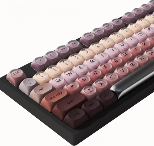 Miniatura 14 de GTSP 61 Teclas 60 Por Ciento, Teclas Ducky One 2 Mini para Teclado Mecánico Perfil OEM RGB PBT Set de Teclas con Extractor de Teclas para Cherry MX