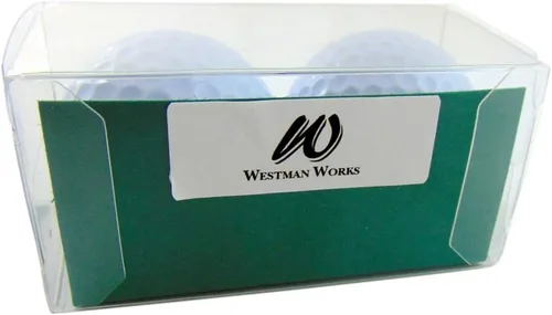 Miniatura 2 de Westmon Works Juego de 2 pelotas de golf de 40 cumpleaños para golfistas