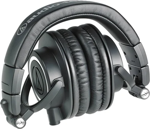 Miniatura 3 de Audio-Technica ATH-M50x - Auriculares profesionales para monitor de estudio, paquete negro con funda de auriculares de cuerpo duro
