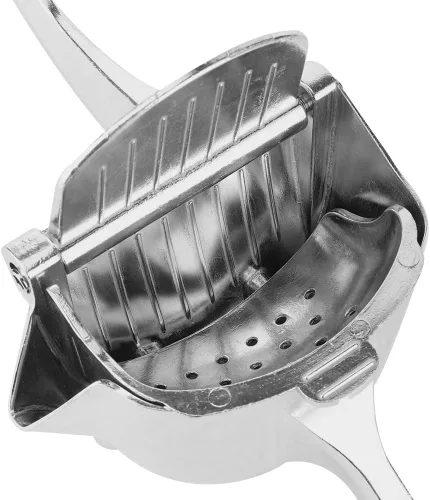 Miniatura 9 de Pilipane Exprimidor de limón de acero inoxidable real, exprimidor de cítricos, portátil y resistente, prensa manual de frutas para salud, exprimidor