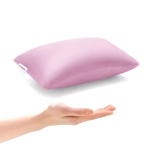 Miniatura 13 de Pro Goleem Almohada pequeña de 11 x 6 x 2.5 pulgadas para dormir del bebé con etiqueta de nombre, mini almohada pequeña para habitación, sofá, silla